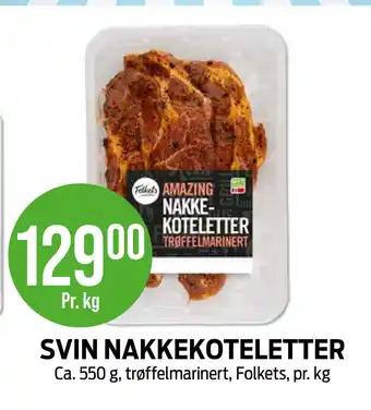 Kiwi SVIN NAKKEKOTELETTER tilbud