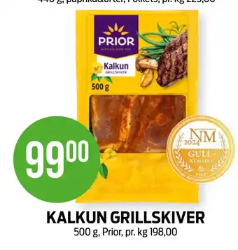 Kiwi KALKUN GRILLSKIVER tilbud