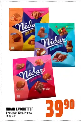 Coop Obs NIDAR FAVORITTER tilbud