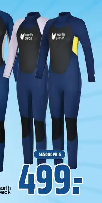 Coop Obs NORTHPEAK EPICWAVE VÅTDRAKT JUNIOR/VOKSEN tilbud