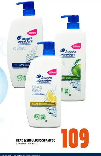 Coop Obs HEAD & SHOULDERS SHAMPOO tilbud