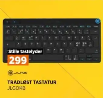 POWER TRÅDLØST TASTATUR JLGOKB tilbud