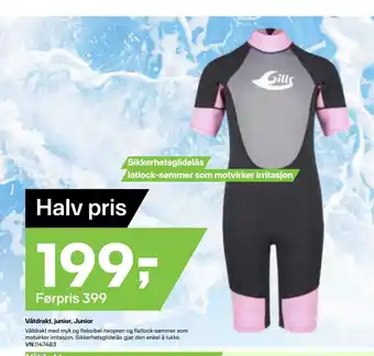 XXL Sport Våtdrakt, junior, Junior tilbud