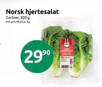 Joker Norsk hjertesalat tilbud