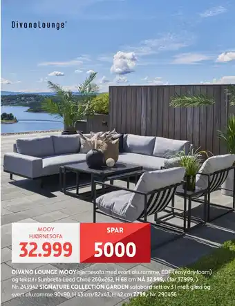 Bohus MOOY HJØRNESOFA tilbud