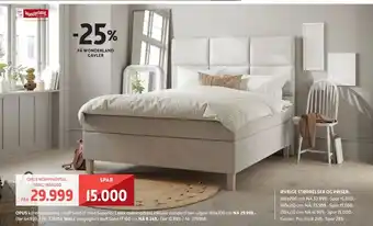 Bohus OPUS KONTINENTALSENG 160X200 tilbud