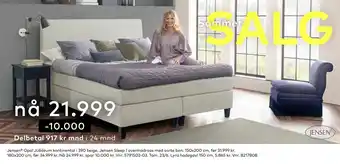 Skeidar Jensen Opal Jubileum kontinental tilbud