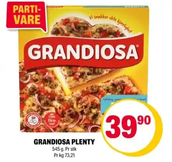 Coop Extra Grandiosa pizza tilbud