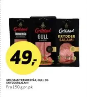 Bunnpris Grilstad salami gull tilbud