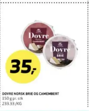 Bunnpris Dovreost brie tilbud
