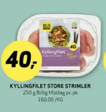 Bunnpris Billig middag kyllingfilet tilbud