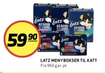 Bunnpris Latz kattemat tilbud