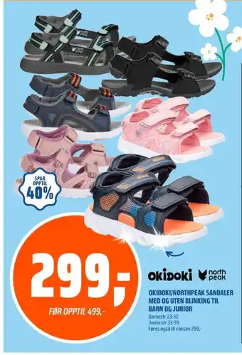 Coop Obs Northpeak sko tilbud