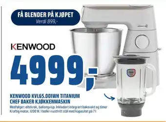 Coop Obs Kenwood kjøkkenmaskin tilbud