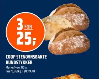 Coop Obs Ukjent butiksbagt brød tilbud