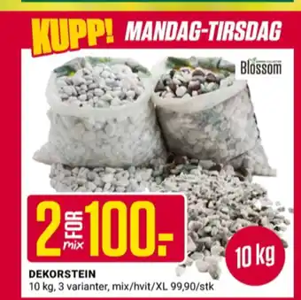 Europris Ukjent dekorstein tilbud