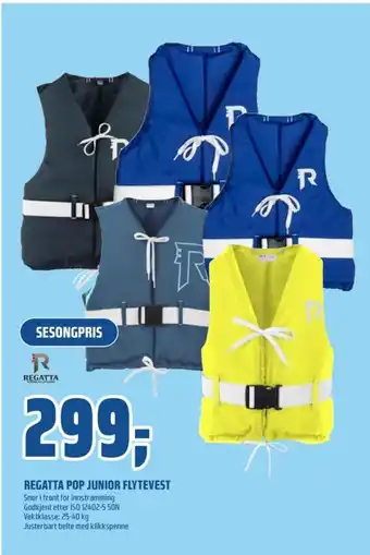 Coop Obs Regatta flytevest tilbud