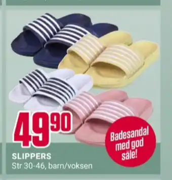 Europris Ukjent slippers tilbud