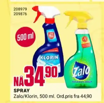 Europris Zalo oppvaskmiddel tilbud