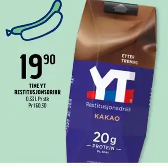 Coop Prix Yt restitusjonsdrikk kakao tilbud