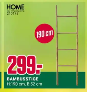 Europris Home bambusstige tilbud