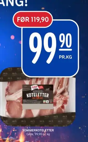 Rema 1000 Gilde svinekoteletter tilbud