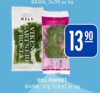 Rema 1000 Bama krydderurt tilbud