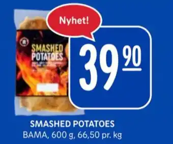 Rema 1000 Bama smashed potatoes tilbud