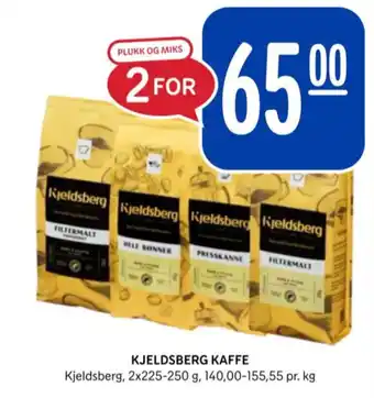 Rema 1000 Kjeldsberg kaffe formalet tilbud