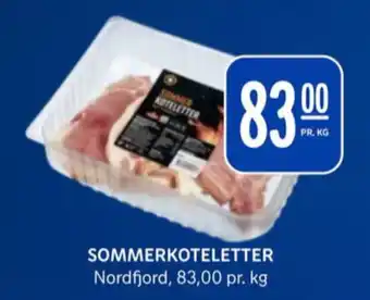 Rema 1000 Nordfjord svinekoteletter tilbud