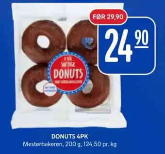 Rema 1000 Mesterbakeren donut tilbud