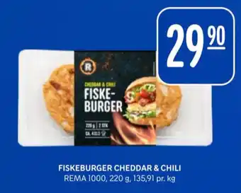 Rema 1000 Rema 1000 fiskeburger tilbud