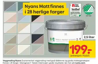 Rusta Nyans maling tilbud