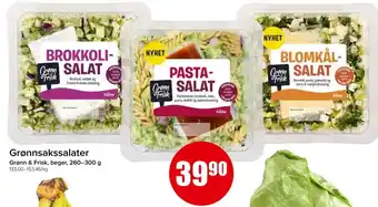 Eurospar Grønn og frisk salat tilbud