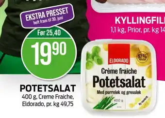 Kiwi Eldorado potetsalat tilbud