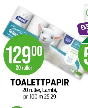 Kiwi Family toalettpapir tilbud