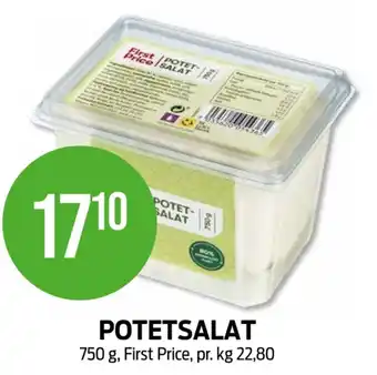 Kiwi First price potetsalat tilbud