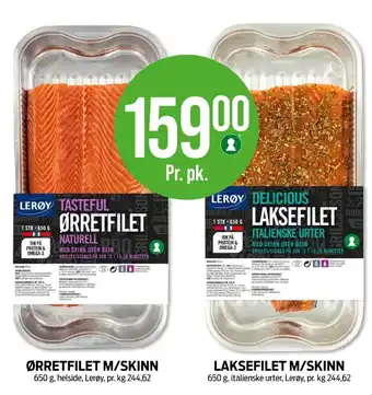 Kiwi Lerøy laksefilet tilbud