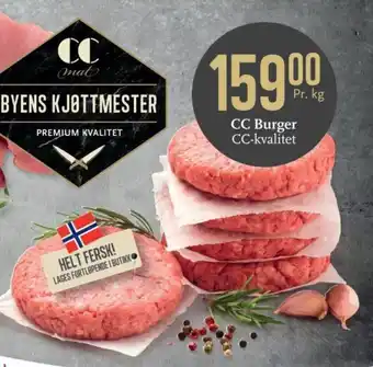 CC Mat CC Burger CC-kvalitet tilbud