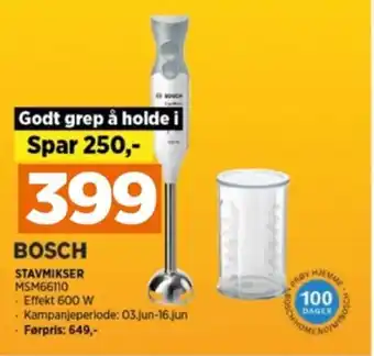 POWER STAVMIKSER MSM66110 tilbud