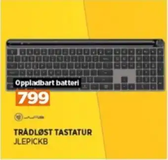 POWER TRÅDLØST TASTATUR JLEPICKB tilbud