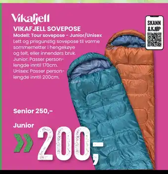 Sport Outlet VIKAFJELL SOVEPOSE tilbud