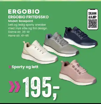 Sport Outlet ERGOBIO FRITIDSSKO tilbud