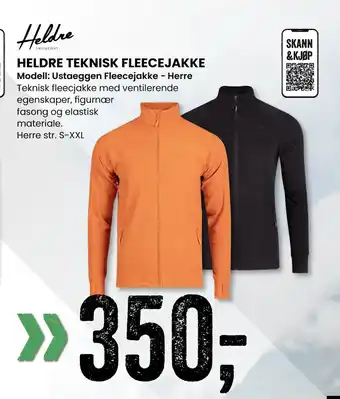 Sport Outlet HELDRE TEKNISK FLEECEJAKKE tilbud