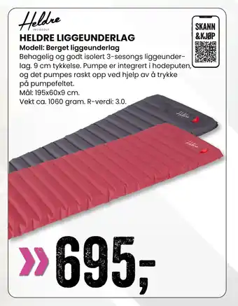 Sport Outlet HELDRE LIGGEUNDERLAG tilbud
