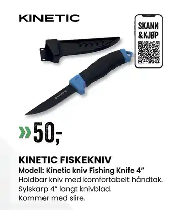 Sport Outlet KINETIC FISKEKNIV tilbud