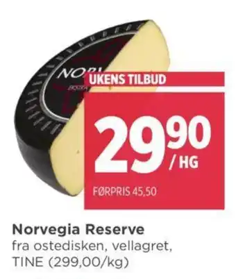 Meny Norvegia Reserve tilbud