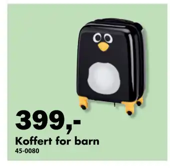 Biltema Koffert for barn tilbud