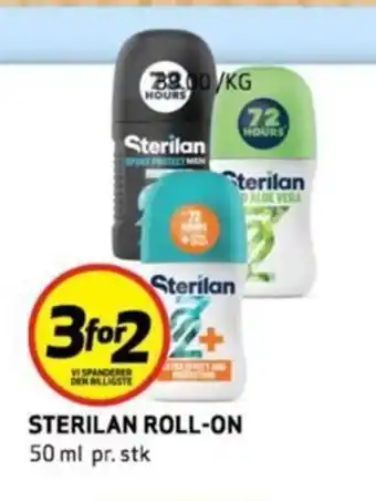 Bunnpris STERILAN ROLL-ON tilbud