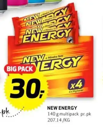 Bunnpris NEW ENERGY tilbud